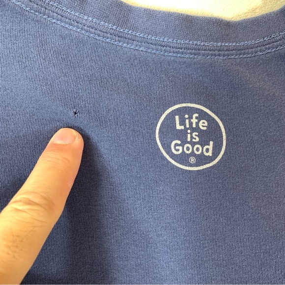 Life is good it’s a Runderful life t shirt crusher tee large - Picture 6 of 6